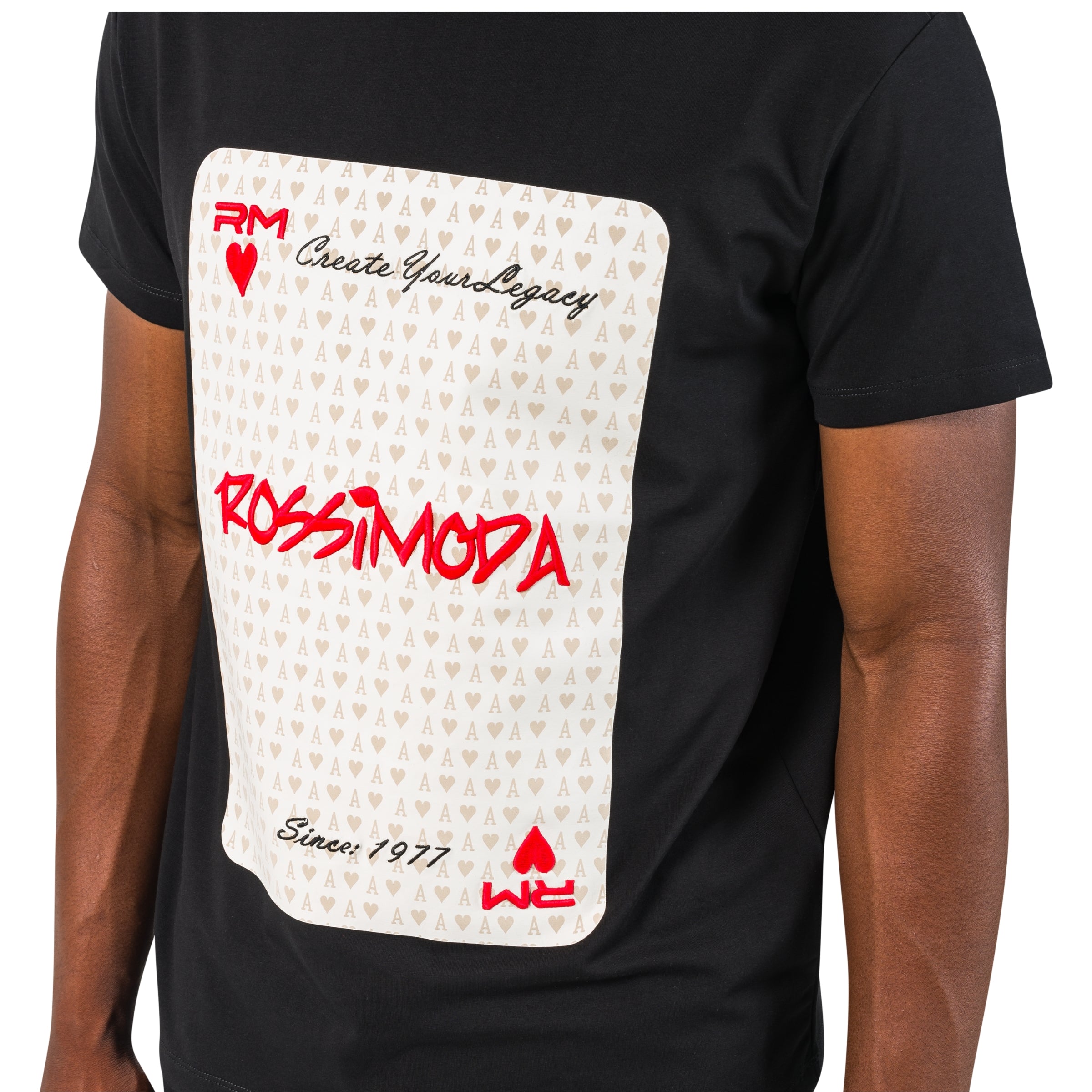 Rossimoda T-Shirt Fabrizio Black